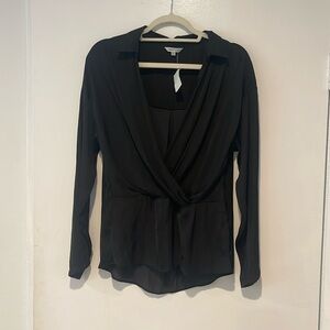 NWT Black Long Sleeve Shirt